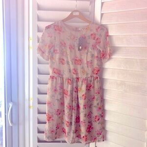 NWT River Island Flower Dress Sz8